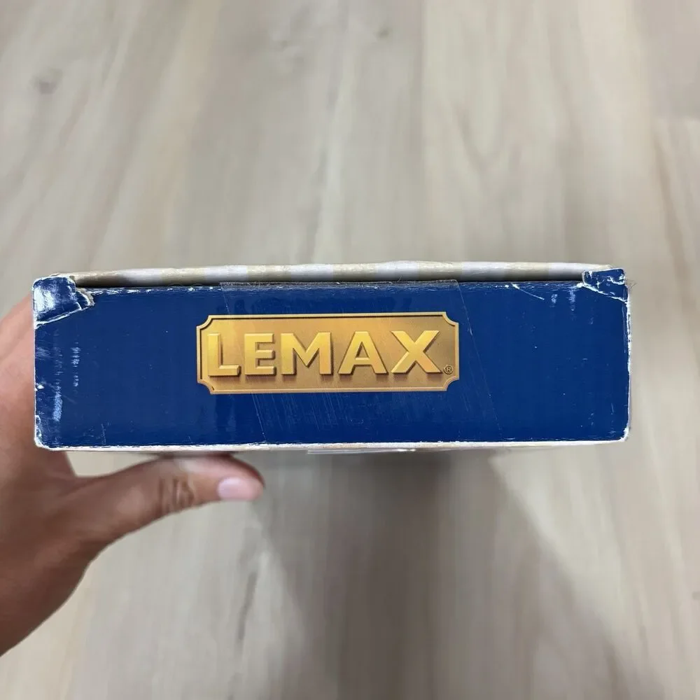 Lemax  Blue Fireworks #64082 Glow Blinking LED Animated Retired